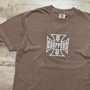 Mens Embroidered West Coast Choppers T-Shirt Small